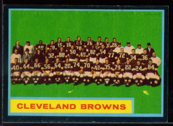 37 Browns Team Card